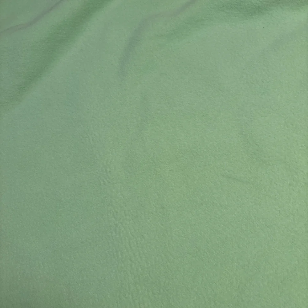 Fieldcrest Touch Of Class Green Satin Edge Blanket USA Virgin Acrylic 66x86 EUC